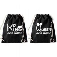 King und Queen Taschen selbst gestalten